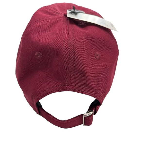 NWT Harry Potter Hogwarts Adjustable Back Maroon Adult Baseball Hat - Picture 3 of 7